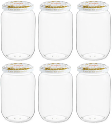 Lot de 6 pots  miel 385 ml Le Parfait