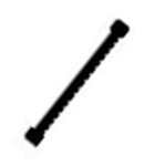 Faisceau droit pour friteuse air fryer Moulinex Easy Fry Dual Flex EZ9228F0 - EZ922DF0