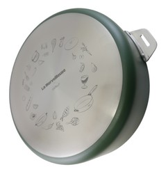La Merveilleuse sauteuse inox 28 cm Cookut compatible tous feux - vert foug�re