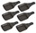 Lot de 6 polons - coupelles  raclette carrs Tefal