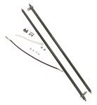 Kit de 2 rsistances pour mini four lectrique Delonghi Sfornatutto DO34326 - EO34302