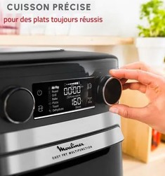 Friteuse sans huile air fryer Moulinex Easy Fry 9-en-1 Multifonction AL55