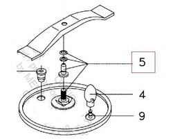 axe central pour autocuiseur classic de Fagor