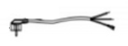 Cordon d'alimentation pour plancha grill Riviera & Bar QPL5328