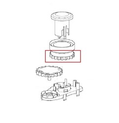 5320610381-pignon rglage vitesse -kcp815.delonghi