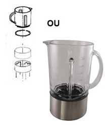 MIS500591564-01 ou MIS500586850-01 Bol en verre pour blender Riviera & Bar PR384A