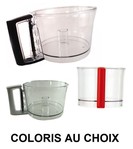 Bol ou cuve pour robot Magimix Compact 3150, 3200 ou 3200XL : NOIR - BLANC ou ROUGE