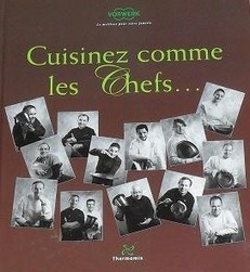 livre de cuisine Vorwerk "Cuisinez comme des chefs" pour TM31
