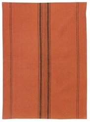 Torchon  rayures brique Metis Kilia 50 x 70 cm Winkler