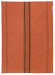 Torchon  rayures brique Metis Kilia 50 x 70 cm Winkler