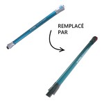 Tube d&#039;aspiration bleu pour aspirateur balai H-Free 300 HF322 Hoover