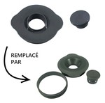 Ensemble couvercle + bouchon pour blender Kenwood BL710  