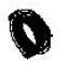 �crou de grille arri�re ventilateur Rowenta Turbo Silence VU5450F0