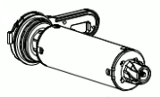 Moteur de brosse rotative pour aspirateur laveur RollySteam WDEU Polti