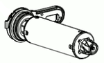 Moteur de brosse rotative pour aspirateur laveur RollySteam WDEU Polti