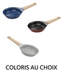 L&#039;incroyable pole Cookut 16 cm anti-adhrente compatible tous feux