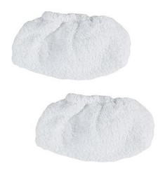 Lot de 2 bonnettes en coton pour aspiro vapeur Polti PVEU0076 - Lecoaspira Turbo & Allergy