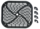 Grille de cuisson avec patins pour friteuse sans huile Tefal Easy Fry Infrared EY831GE0