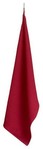 Torchon nid d&#039;abeille rouge rubis Mumba 50 x 70 cm Winkler