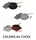 Kit po�les et casseroles Cookut avec poign�es amovibles et feutrine : ROUGE ou GRIS OU NOIR