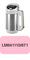 LM841110/871 Blender Easy Soup Moulinex bouton