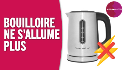 Pourquoi ma bouilloire ne s'allume pas ?
