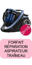 Forfait réparation pour aspirateur traîneau Rowenta