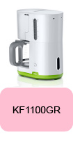 Pièces et accessoires pour cafetière BRAUN Breakfast1 KF1100GR