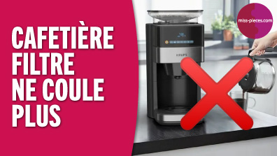 Pourquoi ma cafetière filtre ne coule plus ?