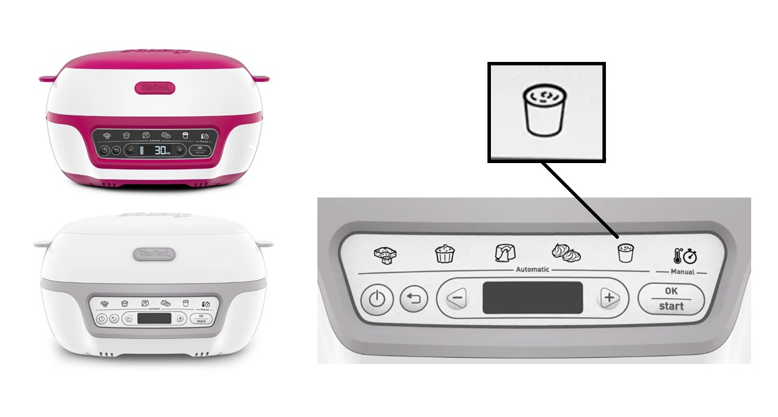 Cake Factory Délices : visuel de son interface avec le programme "crème dessert"