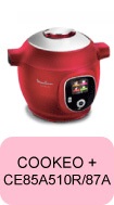 Pièces détachées Cookeo + CE85A510R/87A Moulinex