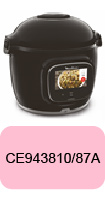 Pièces détachées pour Cookeo Touch Pro noir CE943810/87A