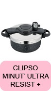 Autocuiseur seb Clipso Minut Ultra Résist Plus - Pierre