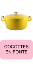Cocottes en fonte