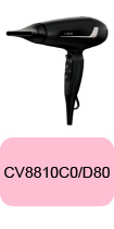 Pièces détachées et accessoires pour sèche-cheveux CALOR CV8810C0/D80