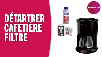 Comment détartrer une machine à café porte filtre