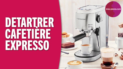 Comment détartrer une machine à café porte filtre