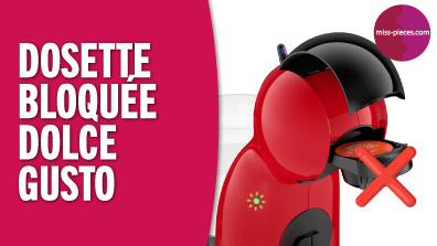 Retirer un porte capsule Dolce Gusto bloqué