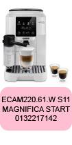 Pièces détachées et accessoires d'origine pour machine a cafe Delonghi Magnifica Start ECAM220.61.W S11
