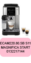 Pièces détachées et accessoires d'origine pour machine a café Delonghi Magnifica Start ECAM220.80.SB S11