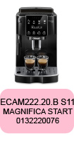 Pieces detachees pour robot cafe Magnifica Start ECAM222.20.B S11 Delonghi
