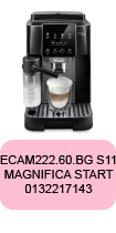 Pieces detachees pour robot cafe Magnifica Start ECAM222.60.BG S11 Delonghi