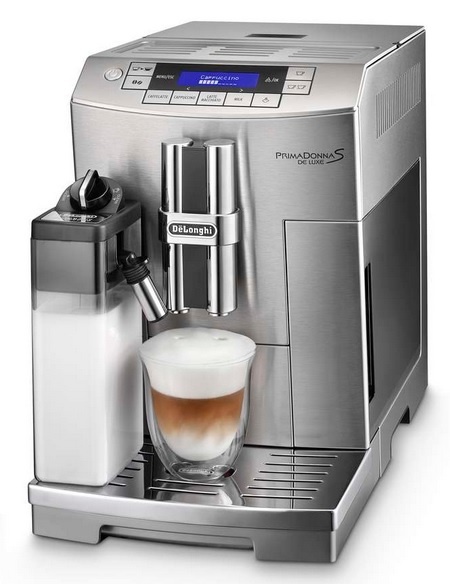 robot café Primadonna de Luxe ECAM28 Delonghi