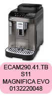 Pièces ECAM290.41.TB S11 Magnifica Evo Delonghi