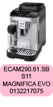 Pièces ECAM290.61.SB S11 Magnifica Evo Delonghi