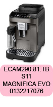 Pièces ECAM290.81.TB S11 Magnifica Evo Delonghi