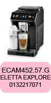 Robot café Delonghi Eletta Explore ECAM452.57.G - modèle 0132217071