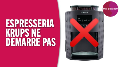 Ma cafetière Espresseria Krups ne démarre pas