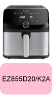 Pièces détachées et accessoires pour friteuse Air Fryer Moulinex EZ855D20/K2A
