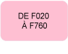 Friteuse delonghi f020 à f760